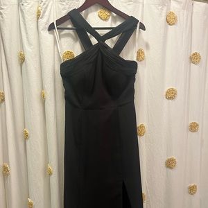 Black azazie dress